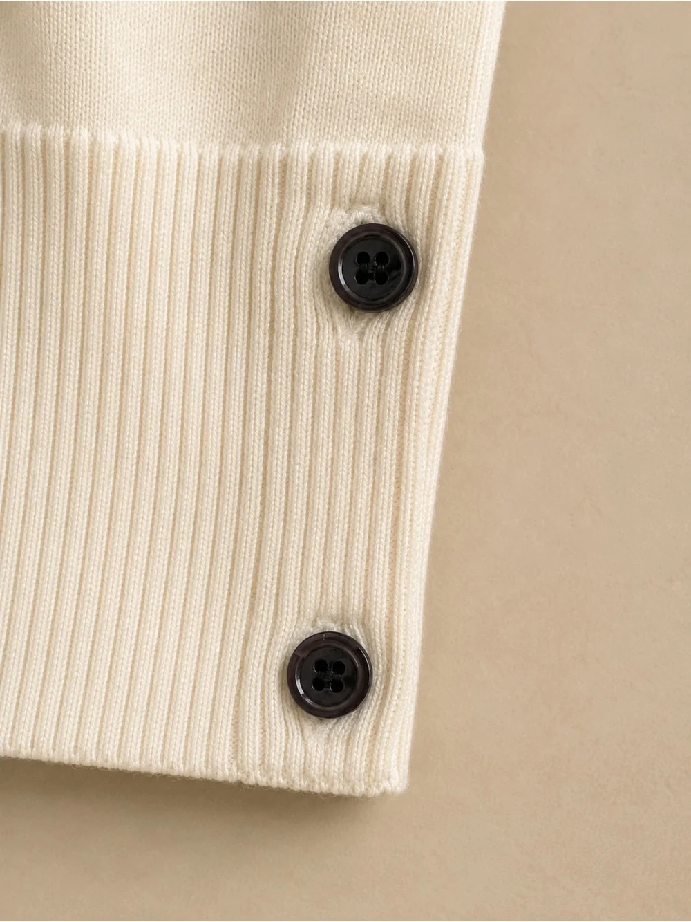 Thom Browne Flower Icon Intarsia Cotton Knit Preppy Polo White Navy 4 Bar Top XS - Picture 4 of 9